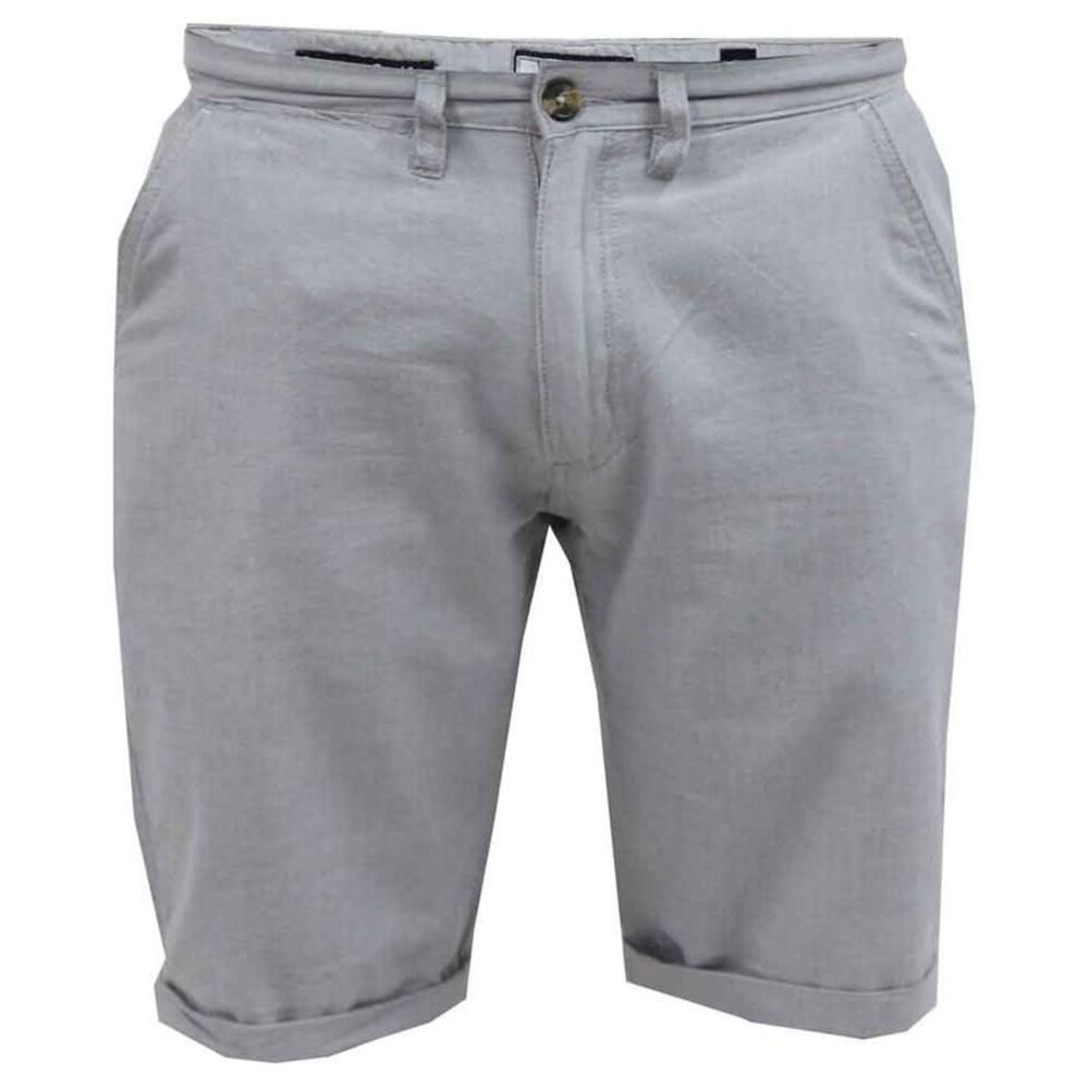 Duke Mens D555 Newgate Oxford Shorts / Gray